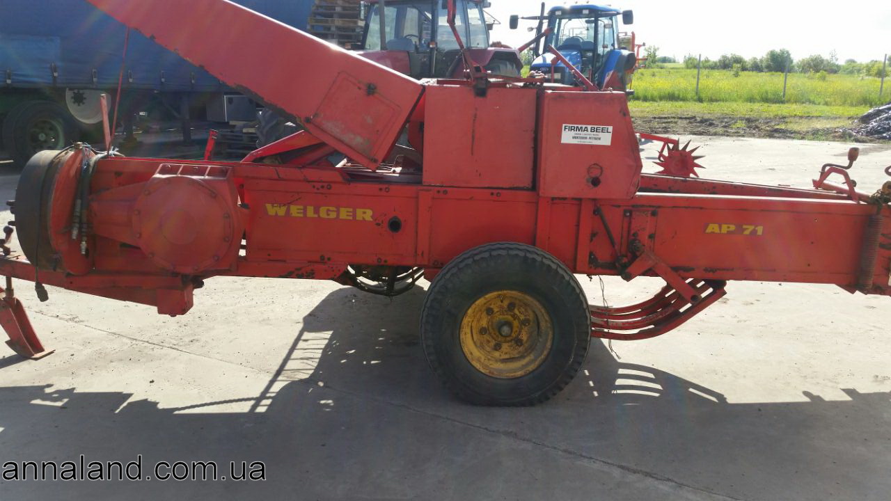  Обмотувач тюків Welger AP 71   - 10 - Annaland.com.ua.jpg Продаж бу сг техніки з Нідерландів